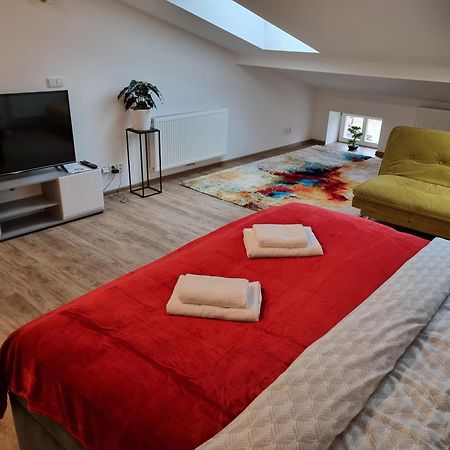 Podkrovni Studio Na Velkem Namesti S Wi-Fi Zdarma Hradec Králové 外观 照片